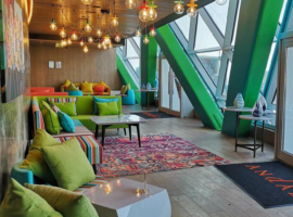 RAYANA POOL BAR-ANDAZ CAPITAL GATE -ABU DHABI CUSTOM MADE FURNITURE -LIGHTING -FITOUT